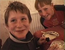 Alasdair Green and Craig McCracken at the Tower Guest House, 32 James Street, Stornoway